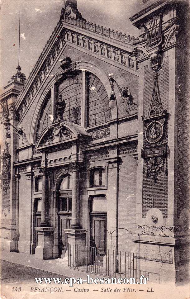 143 BESANÇON. - La Salle des Fêtes